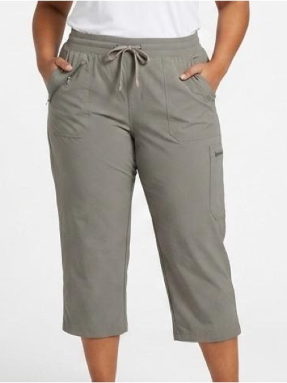 Kuhl Women's Olive Utility Crop Capris